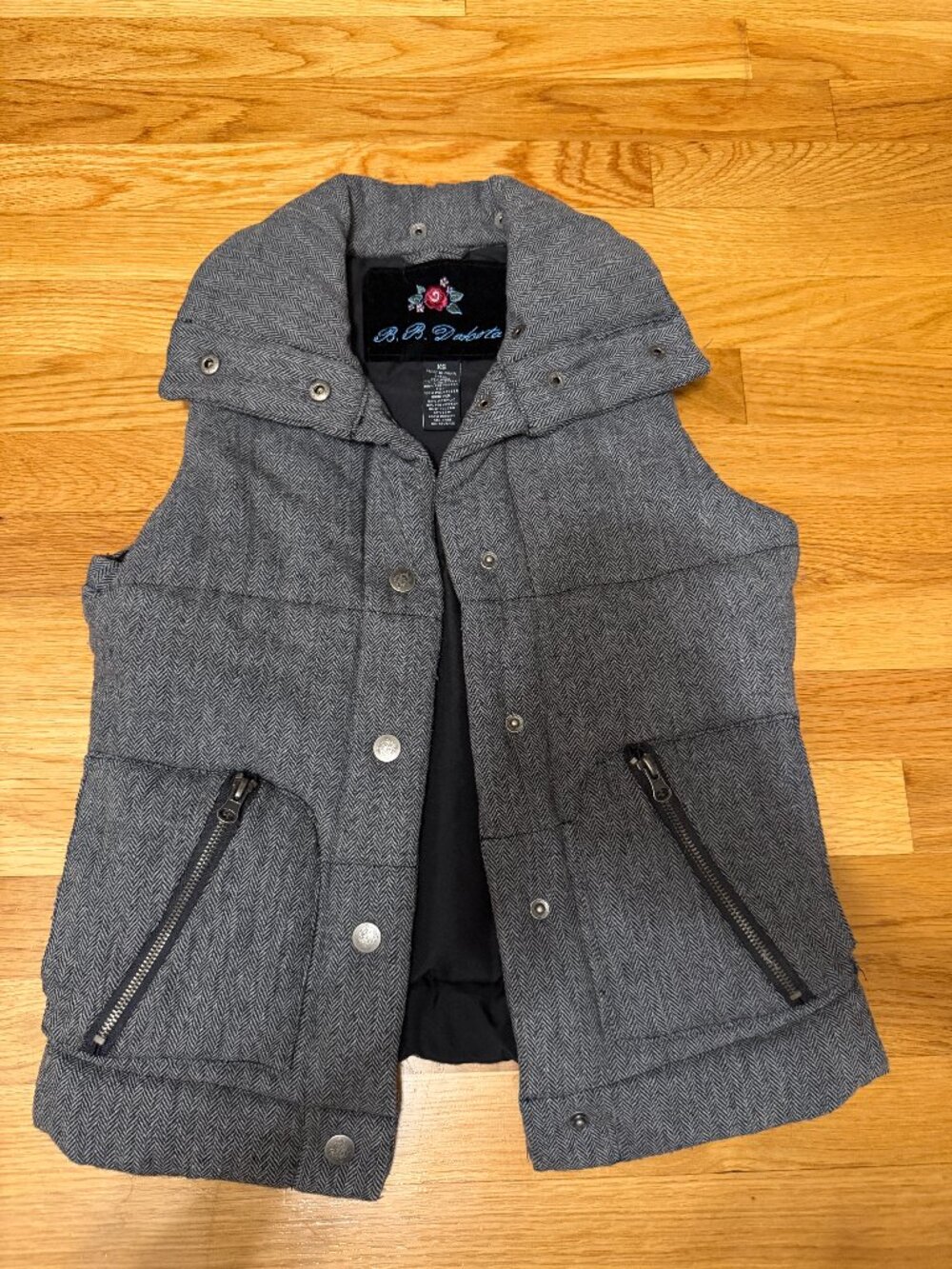 BB Dakota Wool Puffer Vest